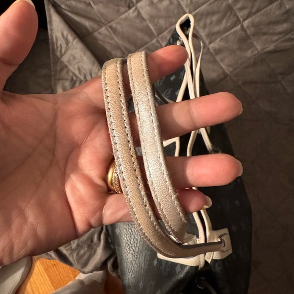 MCM Black and Gray Women's Tote Neverfull Bag - Picture 13 of 16